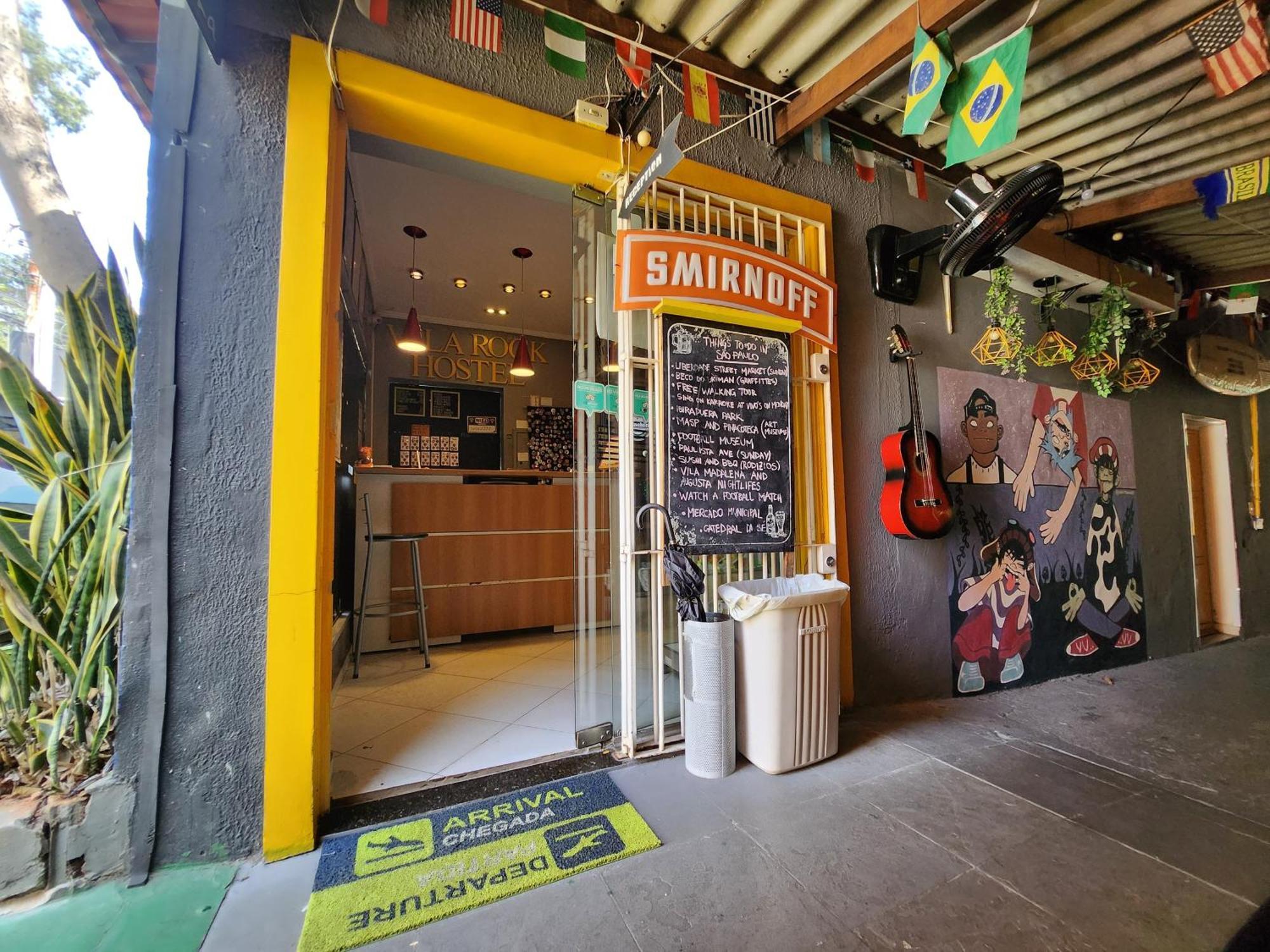 Vila Rock Hostel - Proximo Allianz Parque, Vila Madalena, Av Paulista, Hospital Das Clinicas Incor Fmusp Sao Paulo Dış mekan fotoğraf